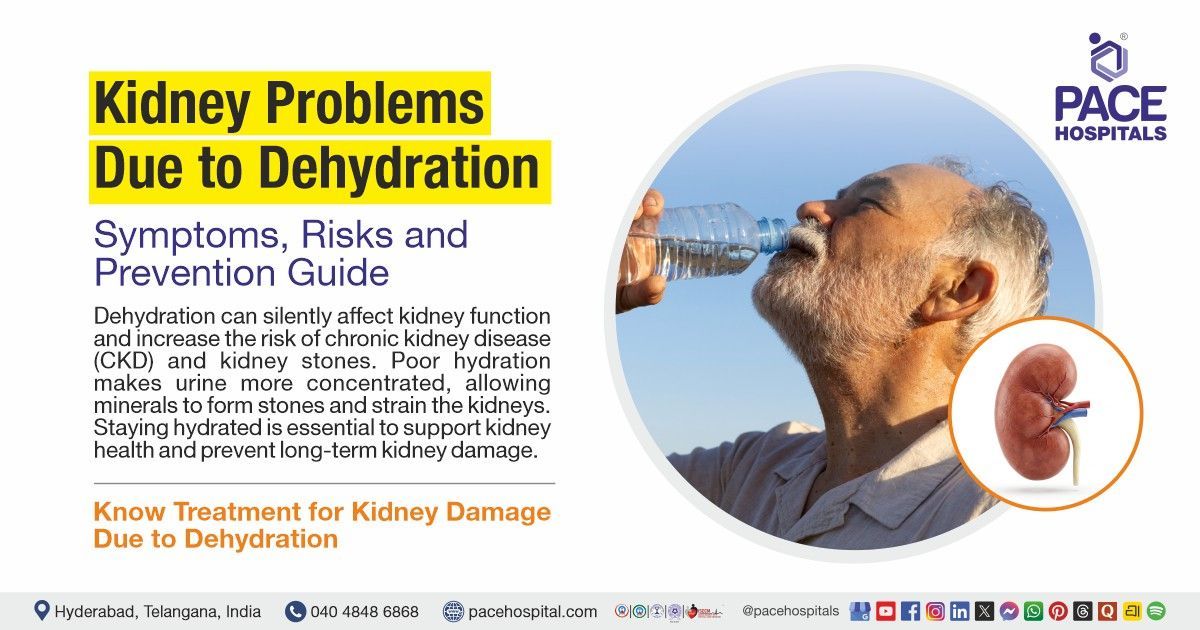 Dehydration and kidney health | Kidney problems due to dehydration | Kidney health tips