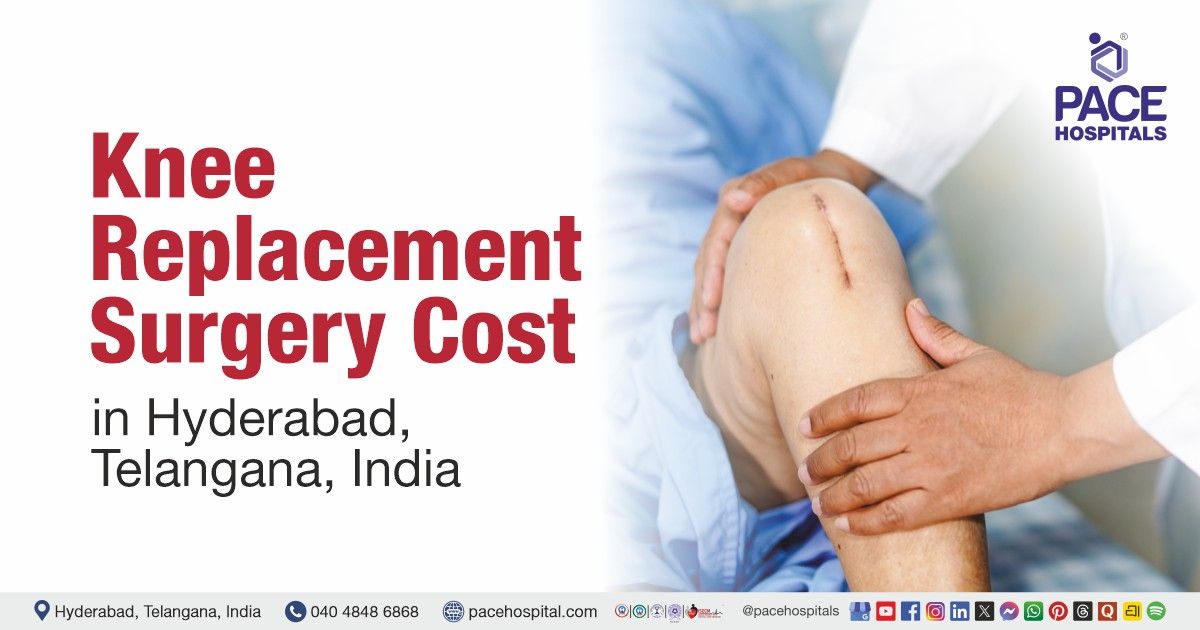 Knee replacement surgery cost in Hyderabad, India and Knee replacement surgery cost estimate