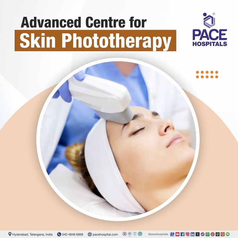 Best phototherapy treatment hospital for Skin Diseases in Hyderabad | Advanced UV Therapy Treatment for Skin Diseases | skin phototherapy treatment near me