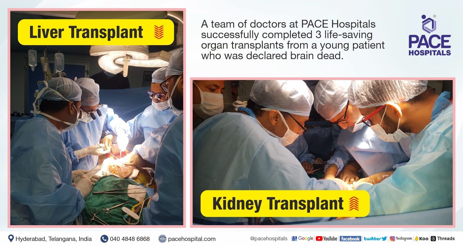 liver transplant donor | kidney transplant donor | Liver transplantation in Hyderabad, Telangana | Kidney Transplant in India