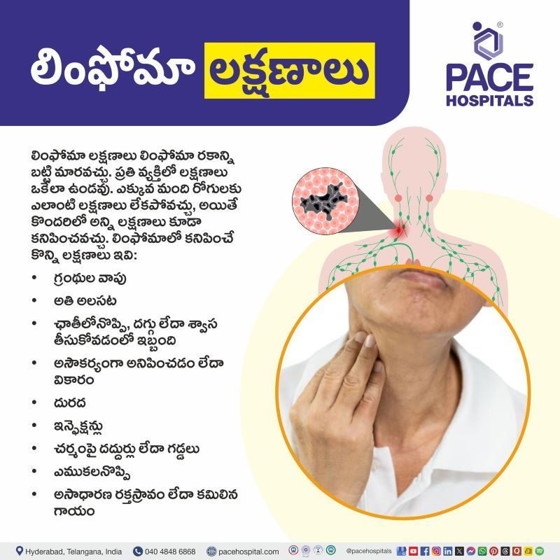 లింఫోమా లక్షణాలు | Lymphoma Symptoms in Telugu Lymphoma Symptoms in Telugu | లింఫోమా లక్షణాలు | Symptoms of lymphoma in Telugu | Sign and symptoms of lymphoma cancer in Telugu