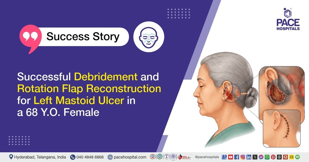 Successful Debridement and Rotation Flap Reconstruction for Left Mastoid Ulcer at PACE Hospitals