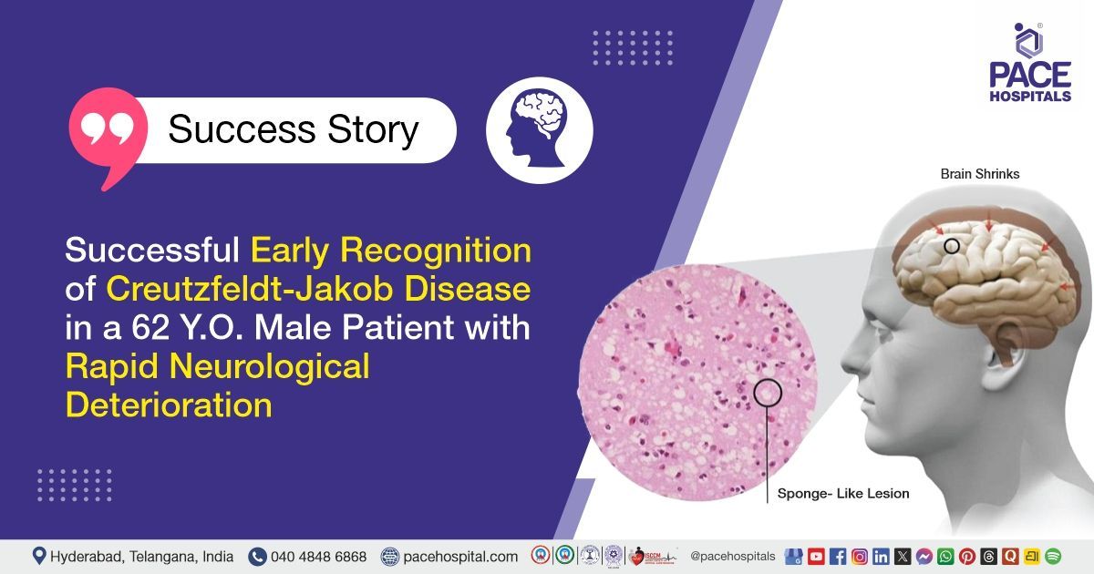 Successful Early Diagnosis and Treatment of Creutzfeldt-Jakob Disease at PACE Hospitals