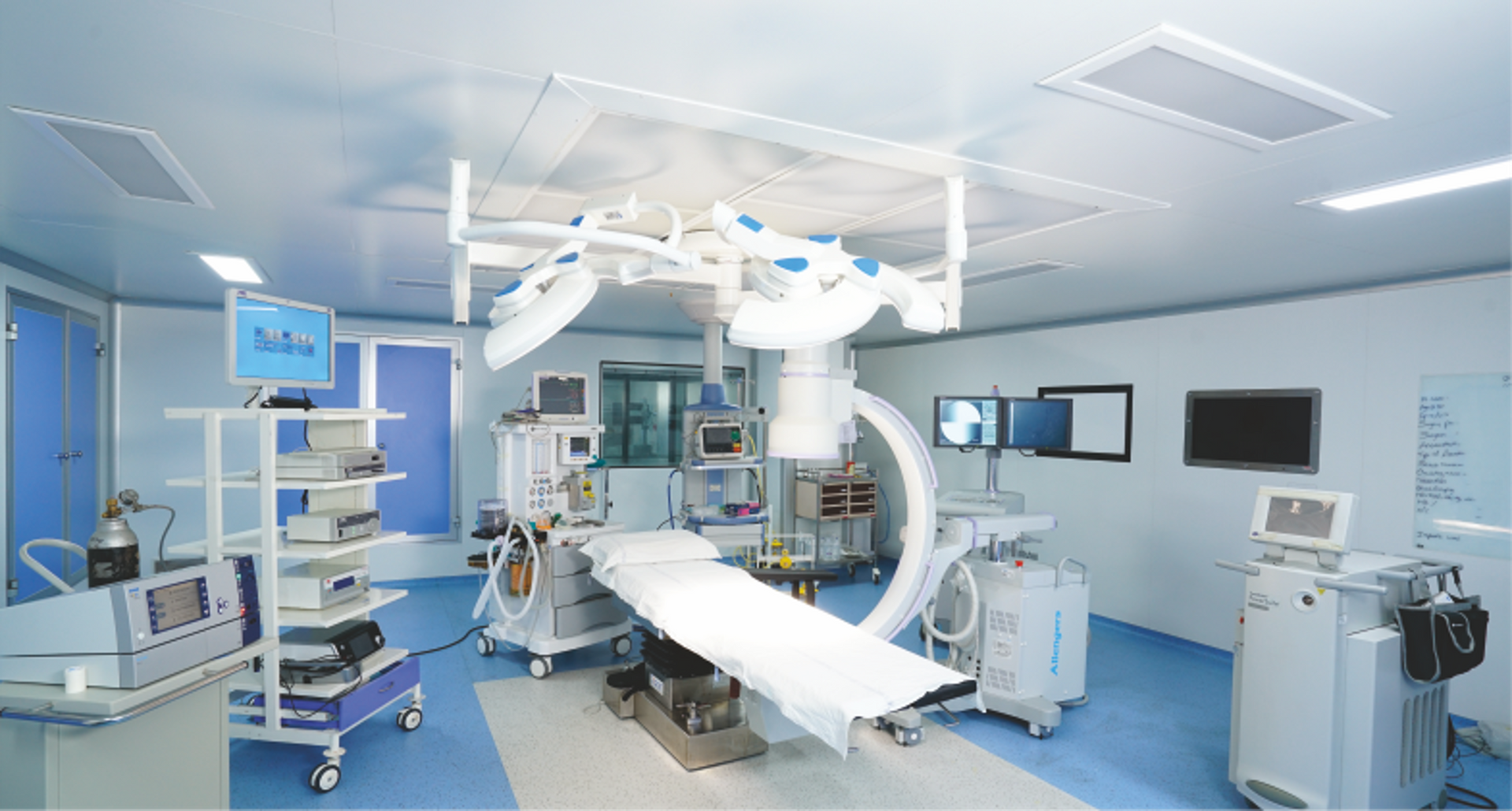 Modular OT with HVAC &Laminar Flow at PACE Hospitals, India