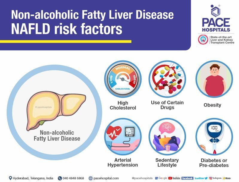 non alcoholic fatty liver disease NAFLD risk factors