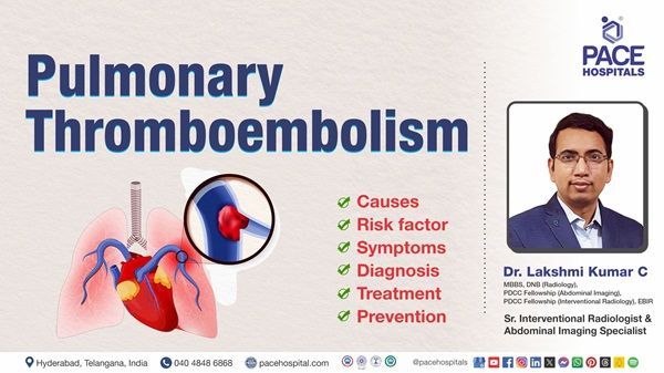 Dr. Lakshmi Kumar Chalamarla explains everything about Pulmonary Thromboembolism in this video