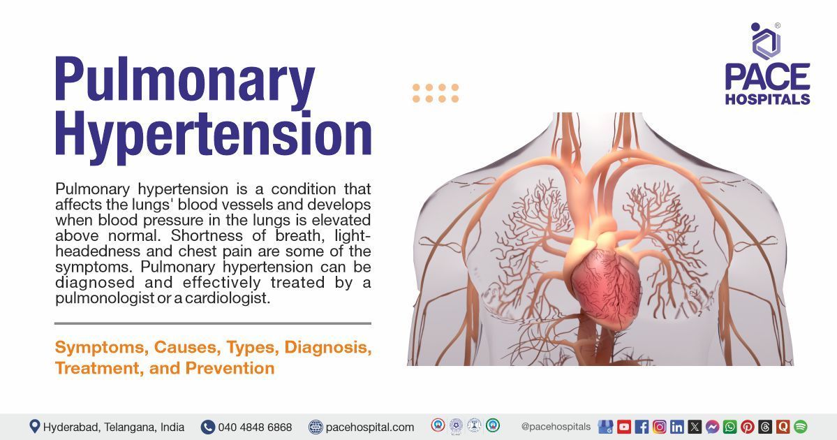 Pulmonary hypertension Symptoms & Causes | Pulmonary hypertension treatment in India