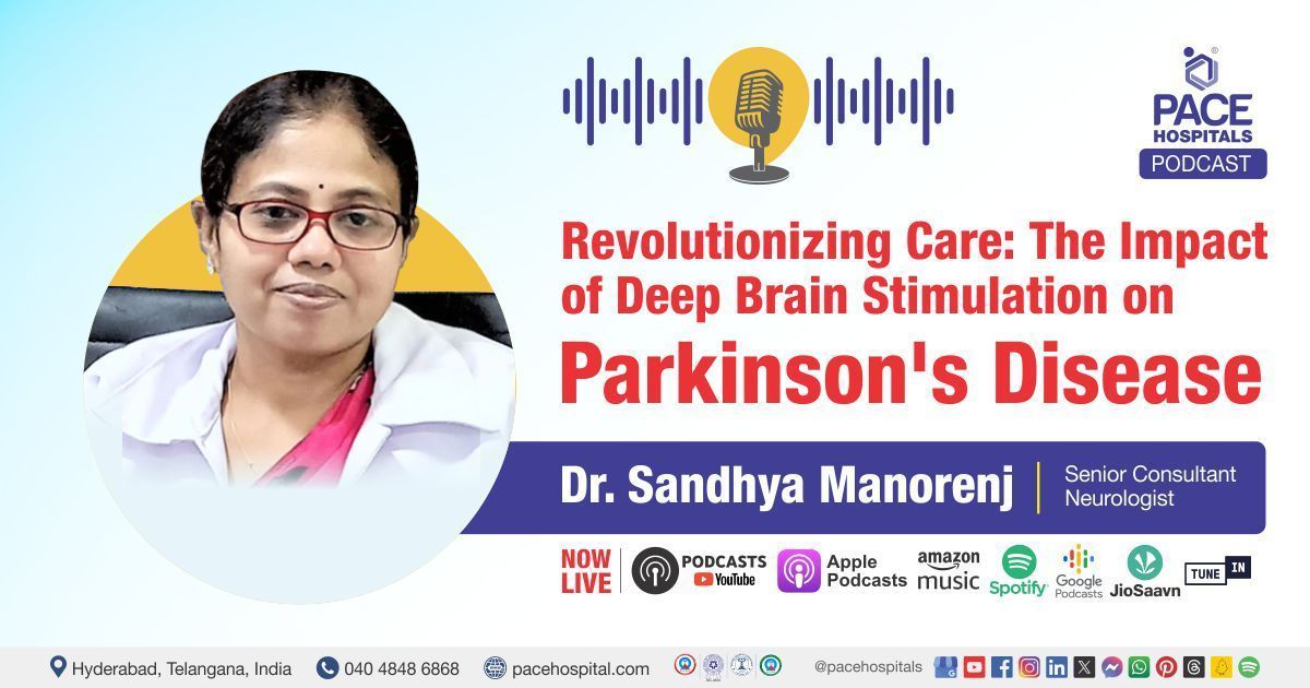 Deep brain stimulation (DBS) in Parkinson’s disease (PD) | Visual depicting Dr Sandhya manorenj