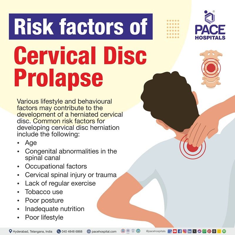 Risk factors of Cervical disc prolapse | Risk factors of Cervical disc herniation | Cervical disc prolapse Risk factors | what are the risk factors of cervical disc prolapse | disc prolapse risk factors