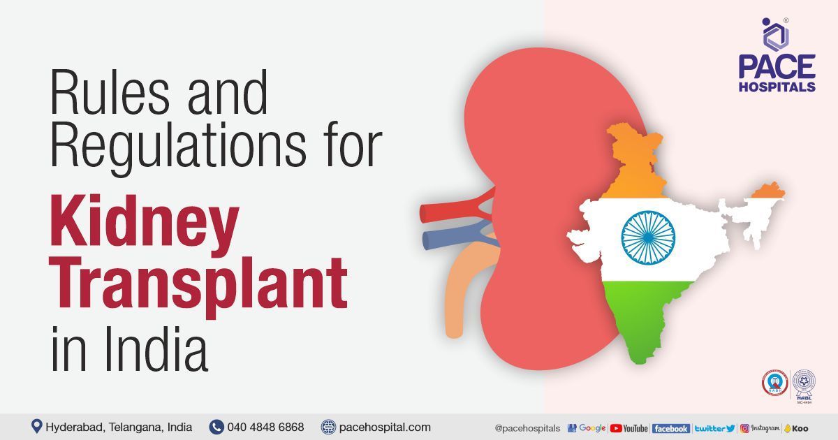 Rules and Regulations for Kidney Transplant in India
