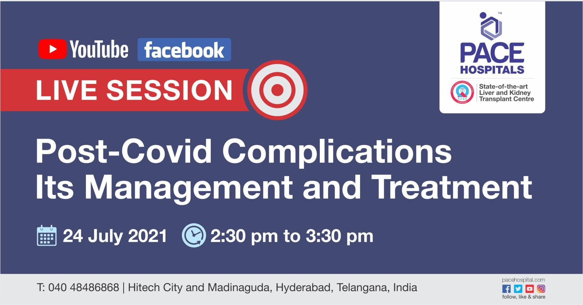 Live Session: Post-Covid Complications | Its Management and Treatment