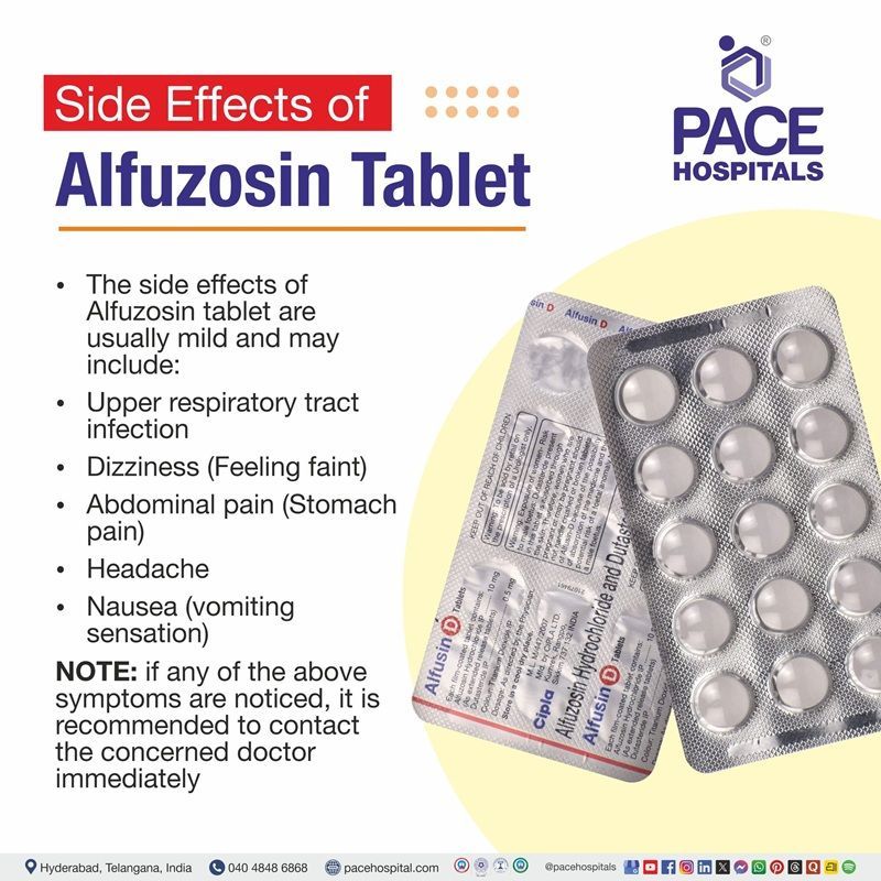 alfuzosin tablet side effects | alfuzosin side effects | side effect of alfuzosin tablet | alfuzosin tablet long side effects
