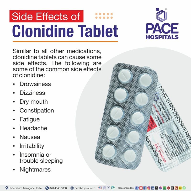 clonidine side effects | clonidine uses and side effects | what is the most common side effect of clonidine | clonidine long term side effects