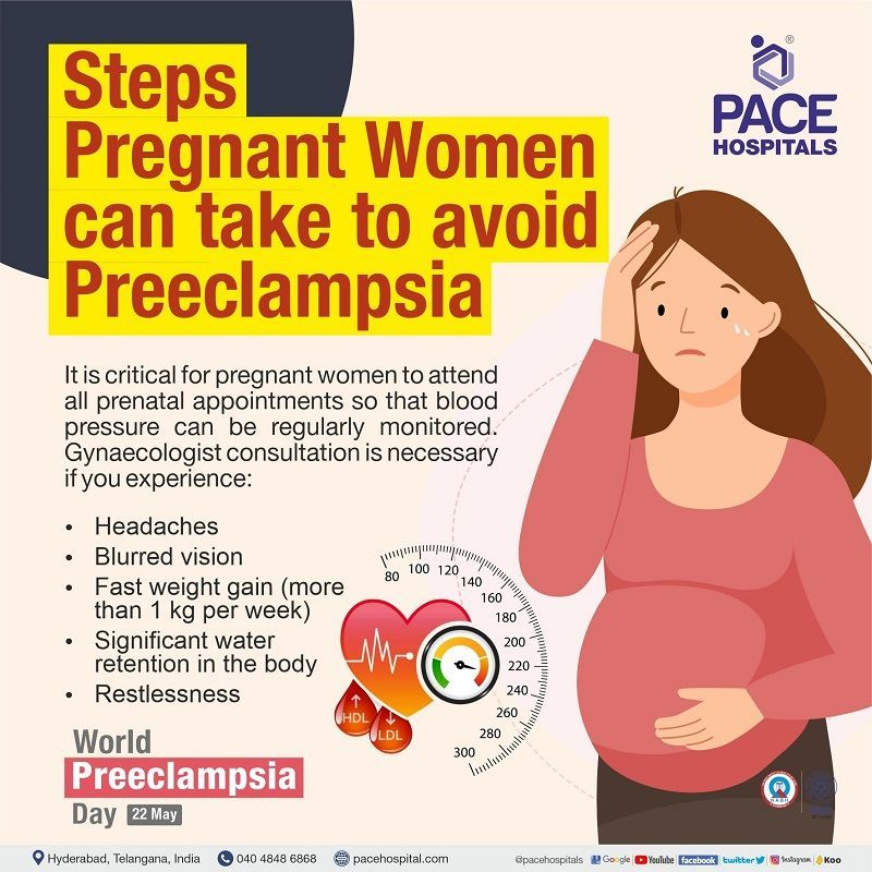 Steps pregnant women can take to avoid preeclampsia | Precautions to reduce preeclampsia