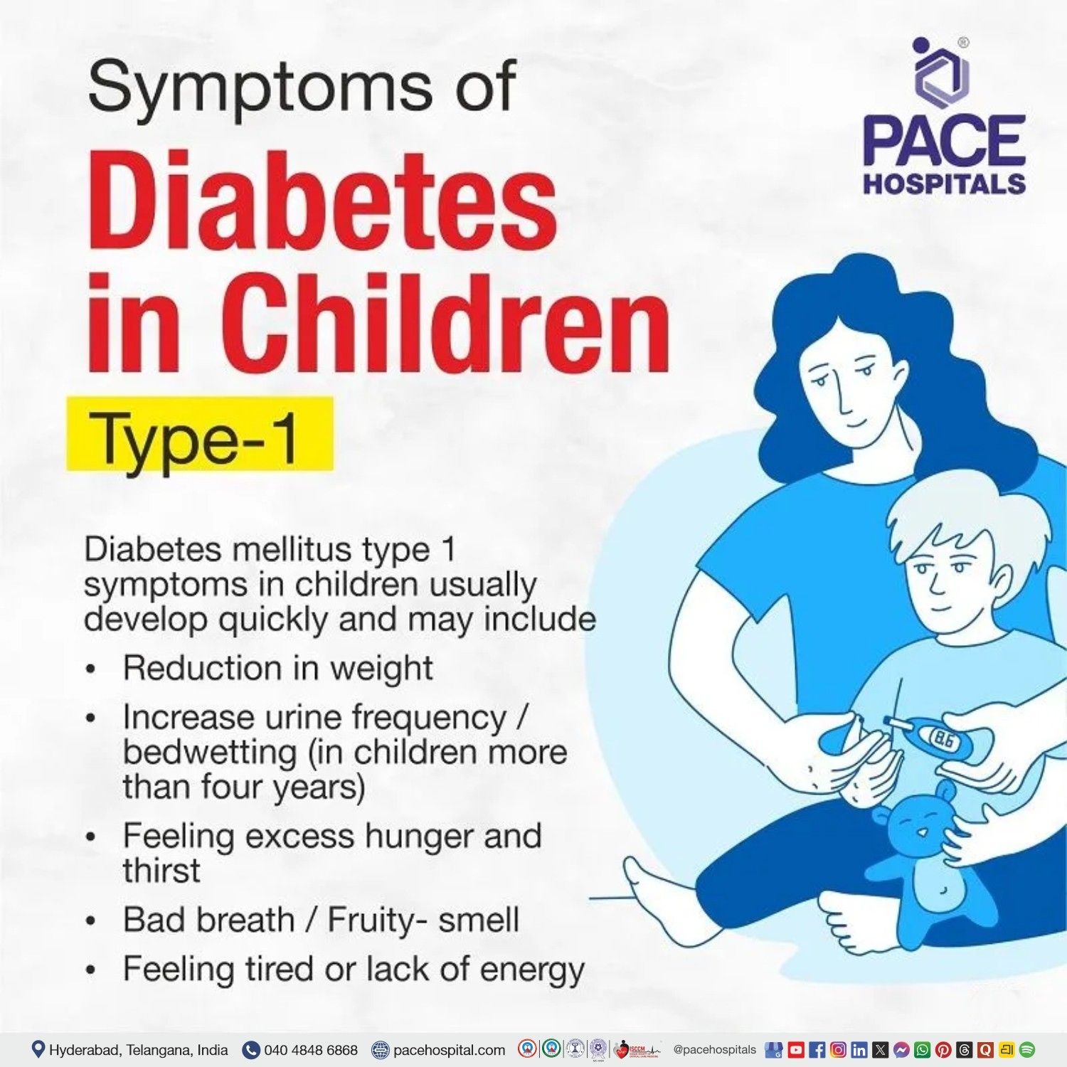 Type 1 diabetes symptoms in toddlers | pediatric type 1 diabetes symptoms