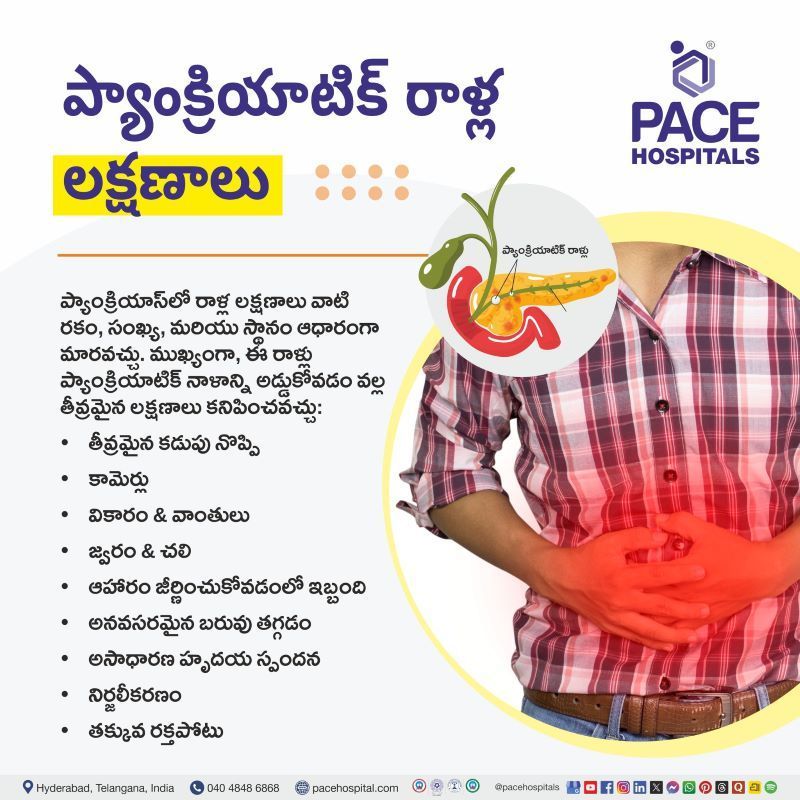 ప్యాంక్రియాటిక్ రాళ్ల లక్షణాలు | Pancreatic Stones Symptoms in Telugu Pancreatic Stones Symptoms in Telugu | ప్యాంక్రియాటిక్ రాళ్ల లక్షణాలు | Symptoms of Pancreatic Stones in Telugu