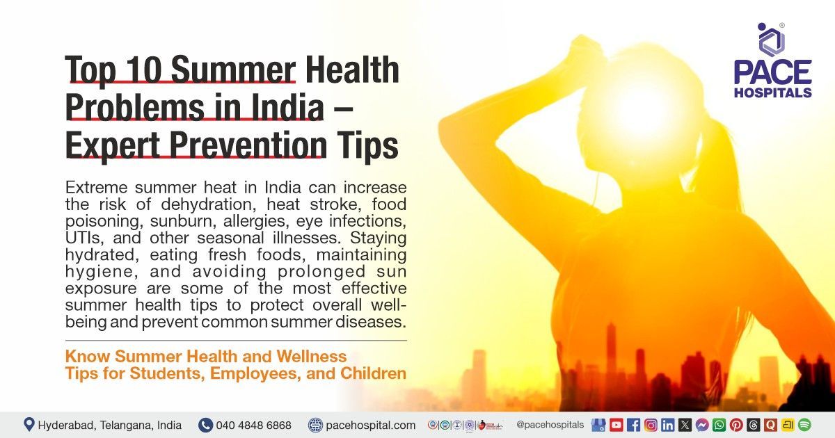 Summer Health Problems and Prevention Tips | Summer health risks | Heatwave safety tips