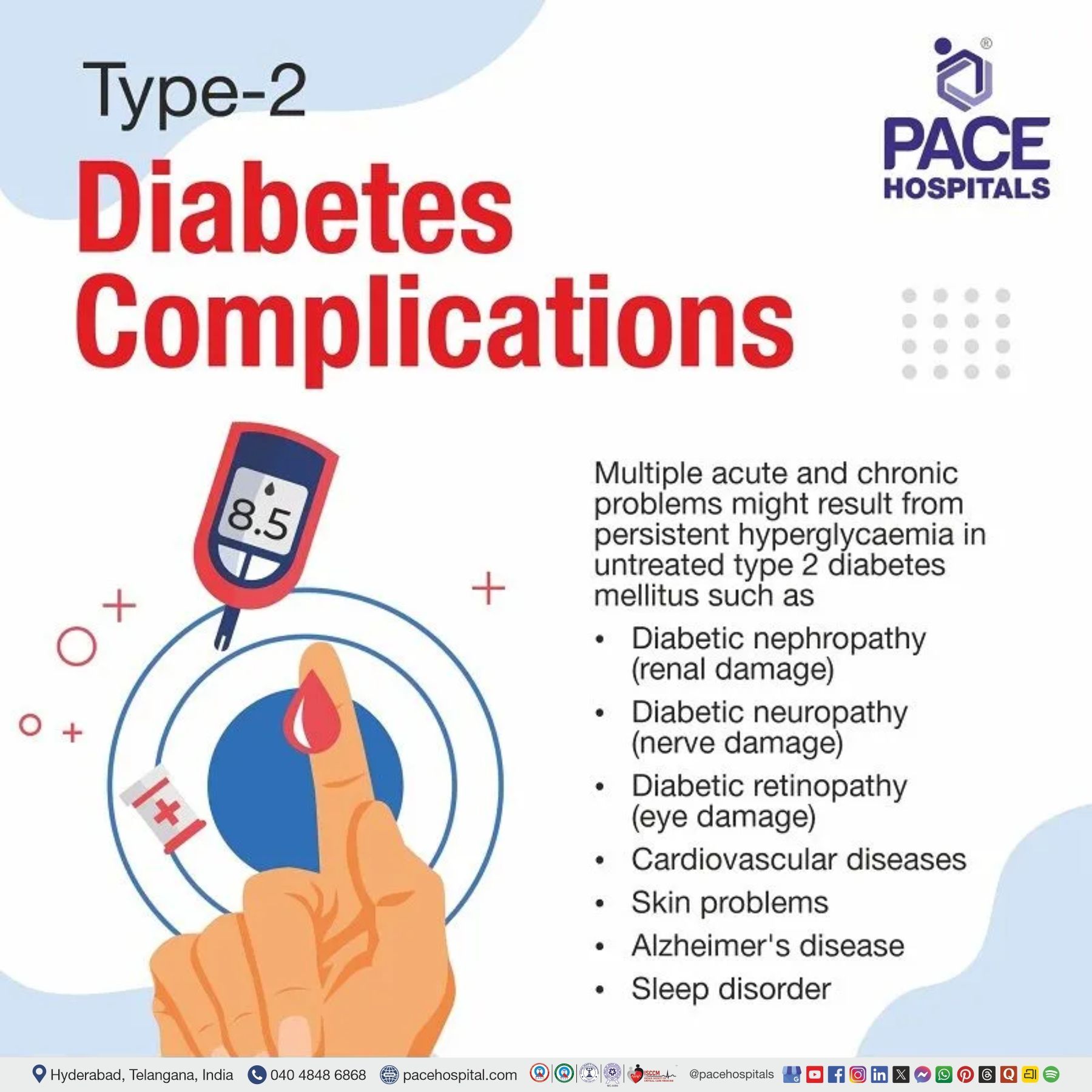 type 2 diabetes complications | diabetes mellitus type 2 with complications | long term complications of type 2 diabetes