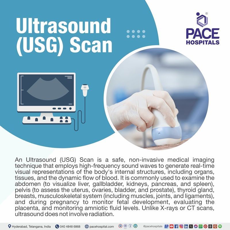 Ultrasound near me in Hyderabad | Best hospital for ultrasonography test in Telangana, India | ultrasonography test price | USG test hospital