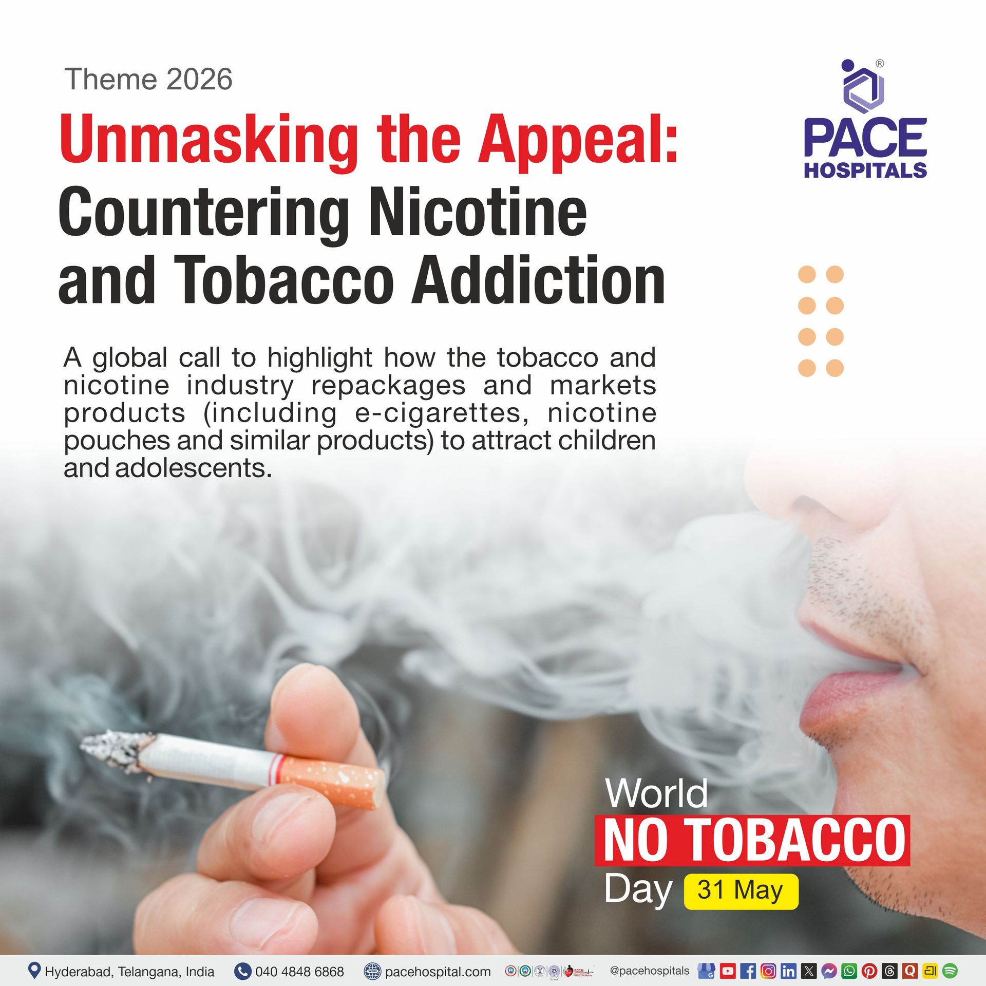 World No Tobacco Day 2026 theme | Theme of world no tobacco day 2026