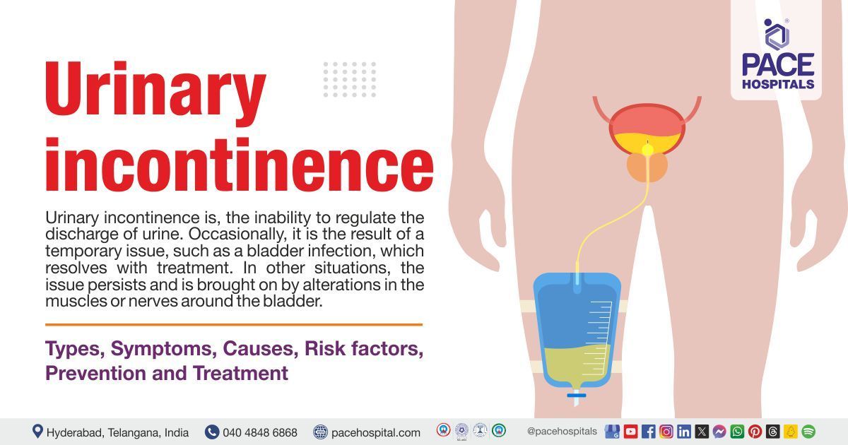 Urinary incontinence symptoms, causes and types | urinary incontinence treatment in India 