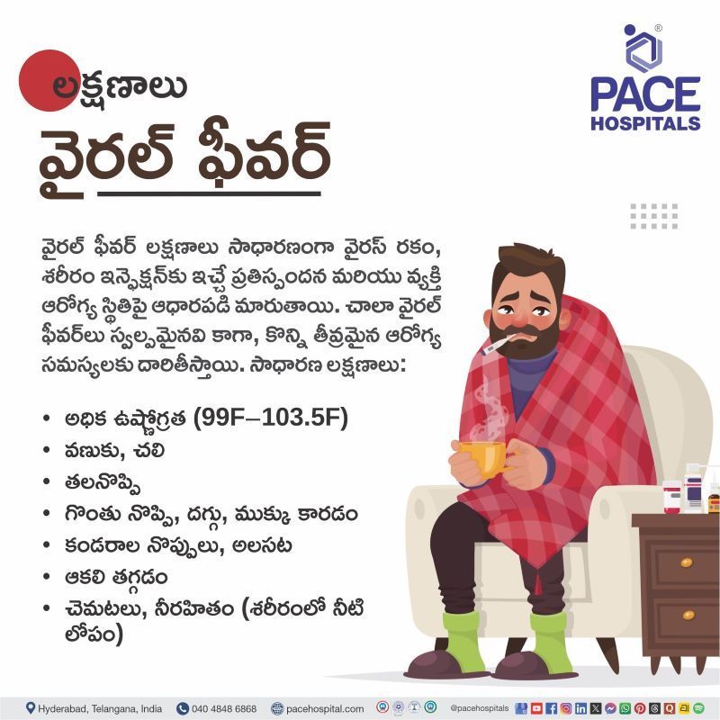 వైరల్ ఫీవర్ లక్షణాలు | Viral Fever Symptoms in Telugu Viral fever symptoms in telugu | వైరల్ ఫీవర్ లక్షణాలు | Symptoms of Viral fever in telugu