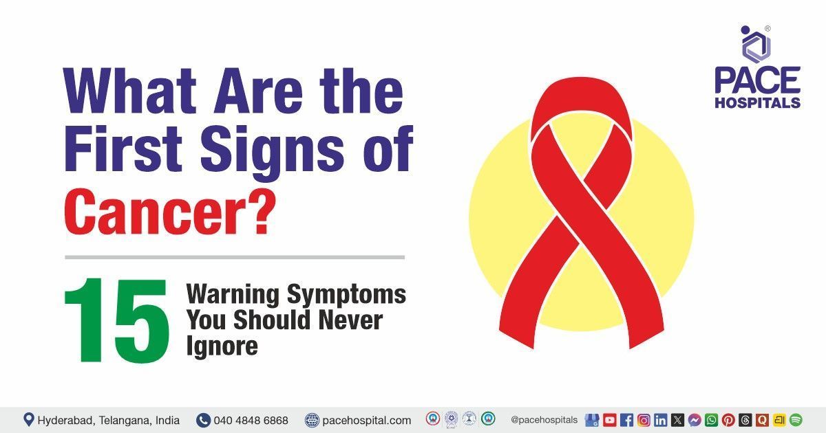 early signs of cancer, cancer warning signs, first symptoms of cancer, cancer symptoms early stage