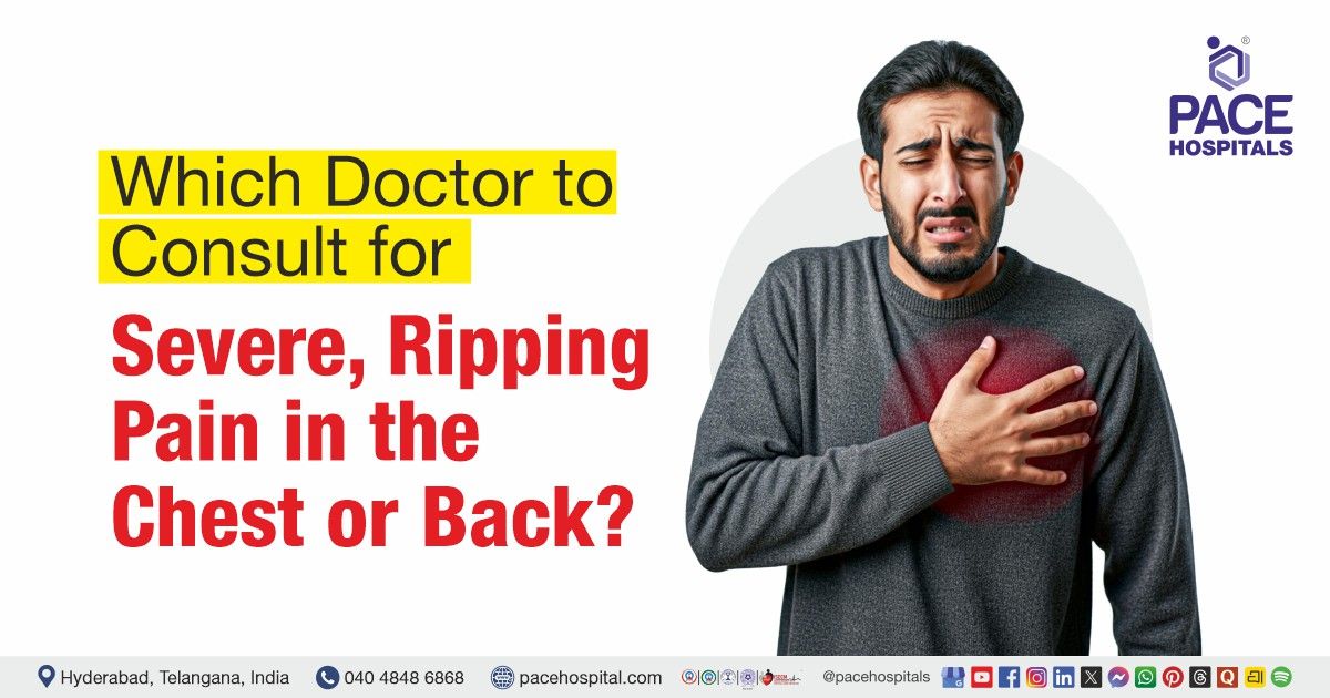 Which doctor to consult for chest or back pain | Chest pain doctor | Back pain specialist