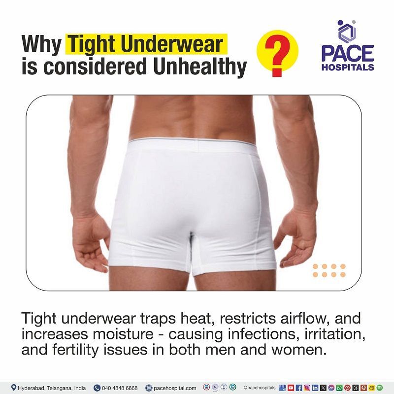 Risk of tight underwear Why Tight underwear is considered unhealthy