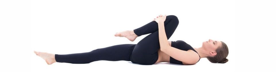 Wind Relieving Pose for IBS Patients