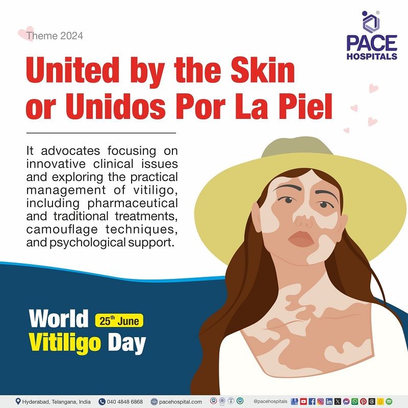 World Vitiligo Day 2024 theme | Theme of World Vitiligo day 2024 | Vitiligo means | Visual narrating the theme of World Vitiligo day 2024 | what is the theme of World Vitiligo day 2024