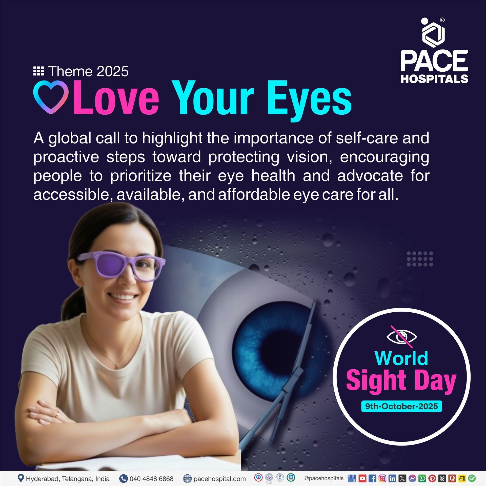 World Sight Day Theme 2025 World Sight Day 2025 Theme | Theme of World Sight Day 2025 | Visual narrating the theme of world Sight day 2025