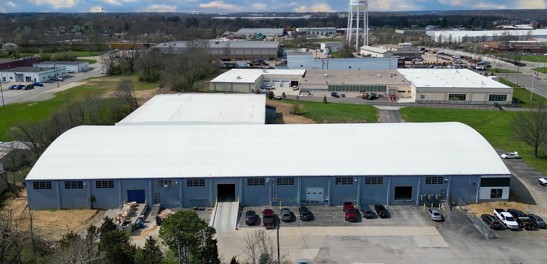 Close up of torchdown roofing in Spring Mills