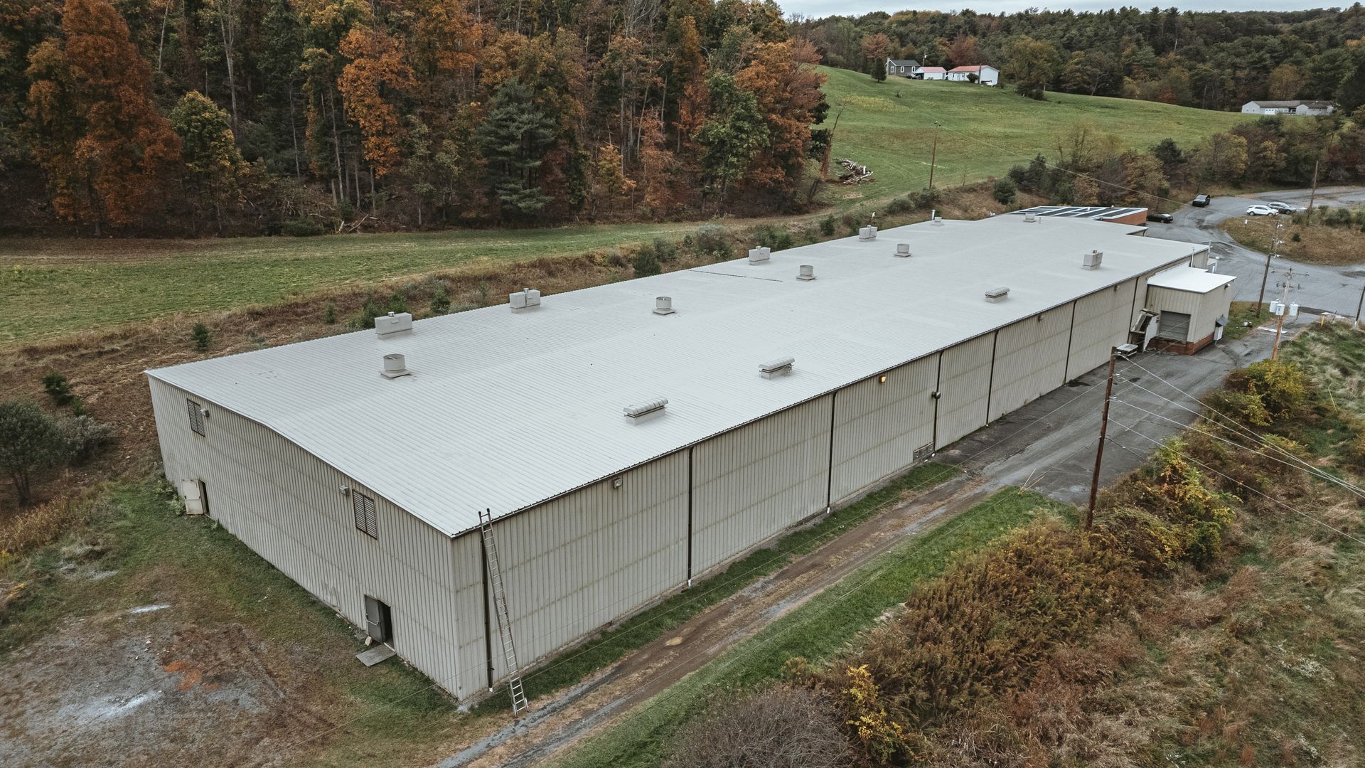 commercial roof in Bellefonte