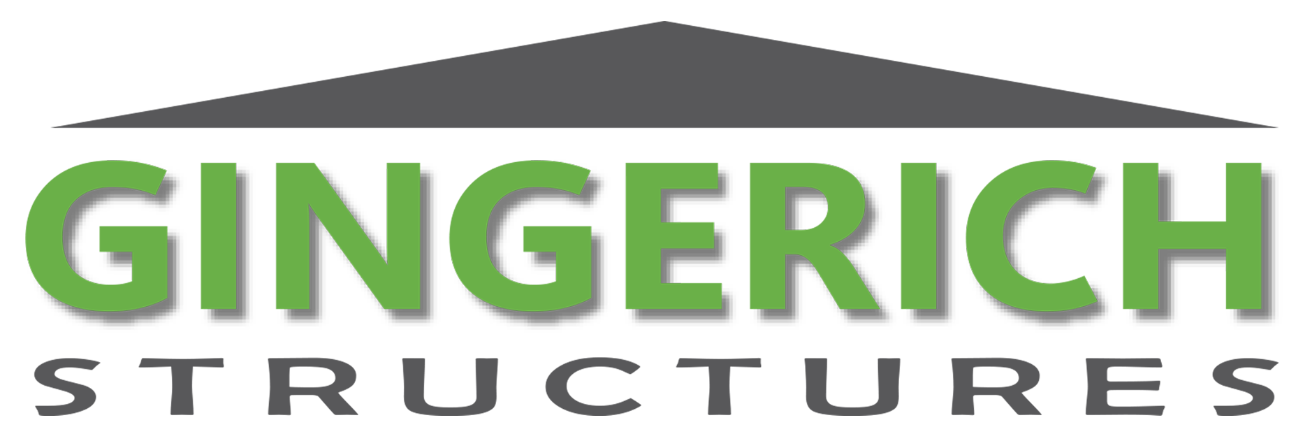 Gingerich Structures logo: green text 