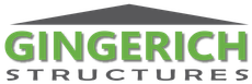 Gingerich Structures logo: green text 