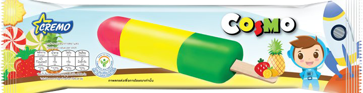 คอสโม สับปะรดและมะนาว | Cosmo | Ice cream Cremo | ไอศกรีมครีโม