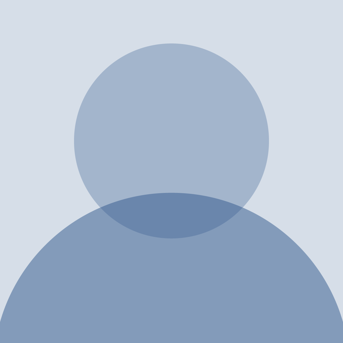 Blank profile picture graphic