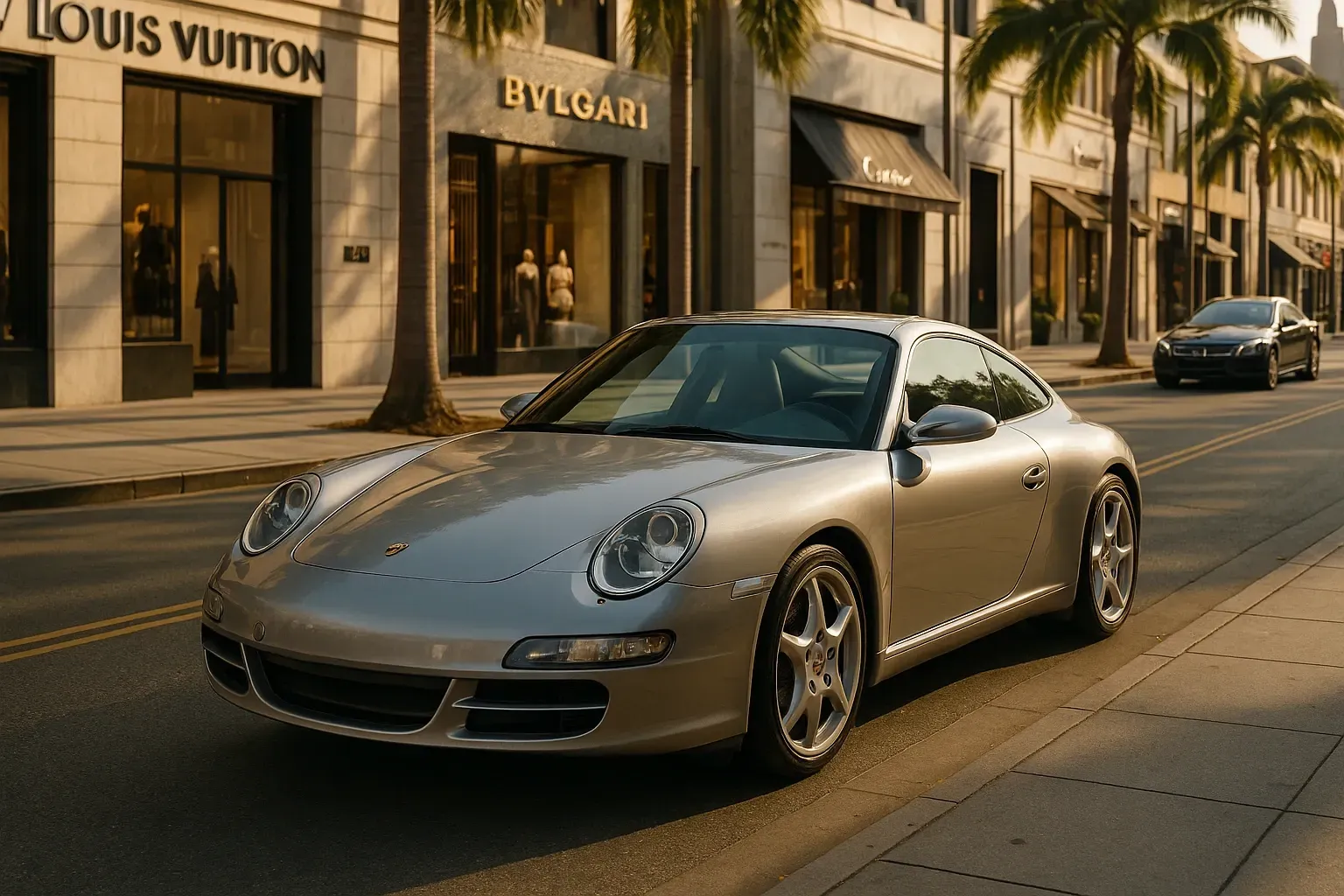 2006 Porsche 911 Cabriolet Los Angeles with convertible top system