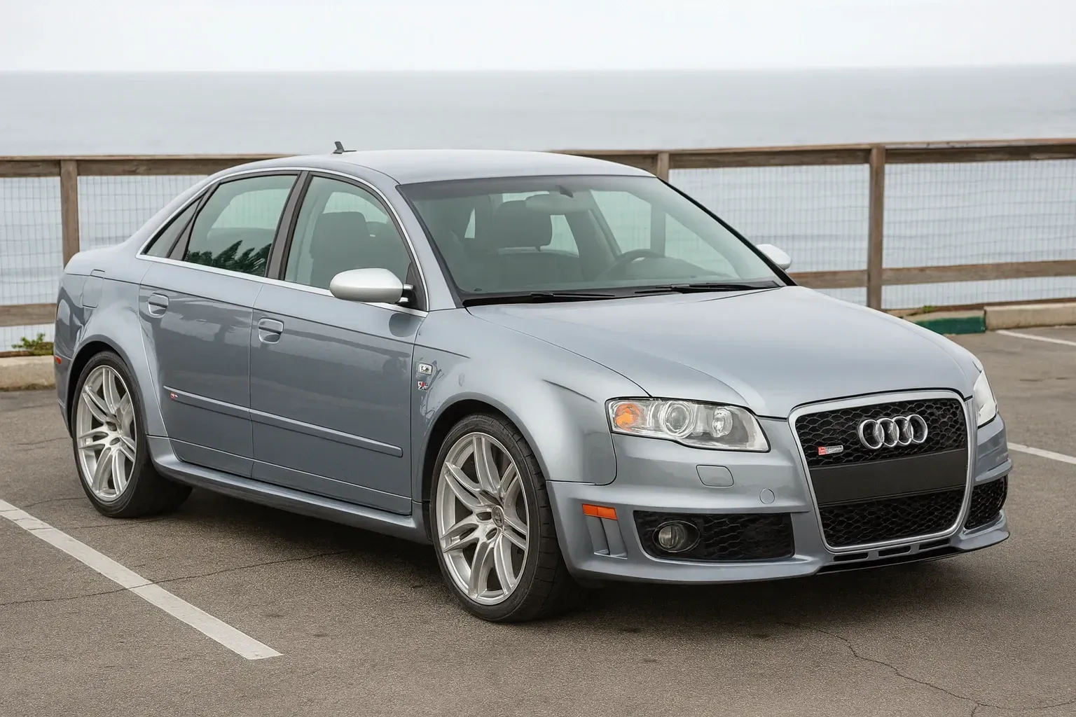 2007 Audi RS4 4.2 V8 in Los Angeles after being worked on at Euro Tech Motors