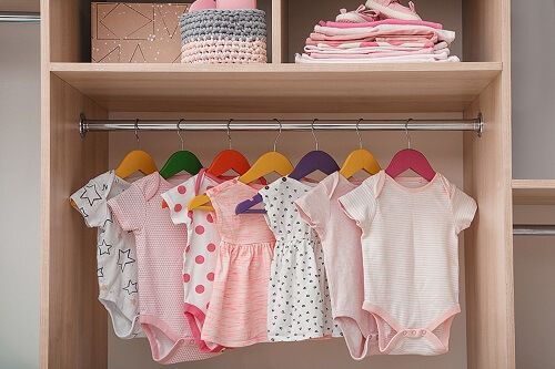 10 Ways To Organize Your Baby's Closet