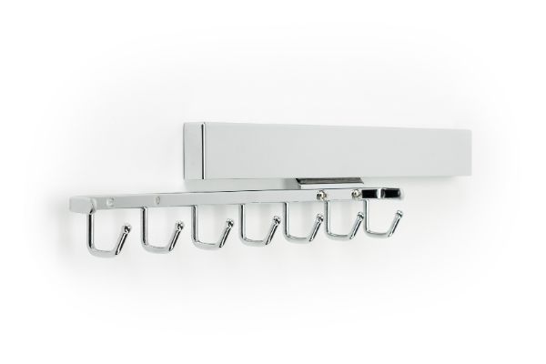 Chrome Color Option for Classic Belt Rack Organizer