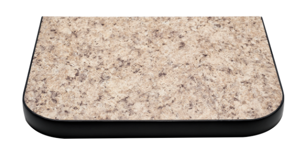 Milano quartz finish option for garage workbench countertops