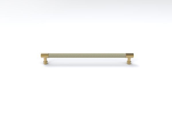 Oyster Matte Gold Color Option for Nordic Leather Handles