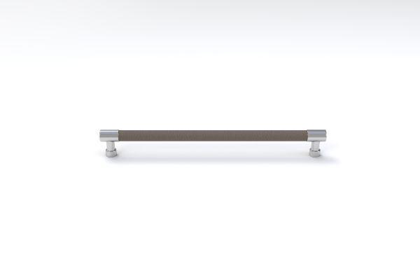 Pewter Chrome Color Option for Nordic Leather Handles