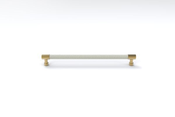 Winter Matte Gold Color Option for Nordic Leather Handles