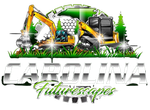 A logo for a company called carolina futurescapes