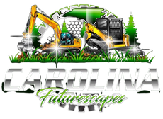 A logo for a company called carolina futurescapes
