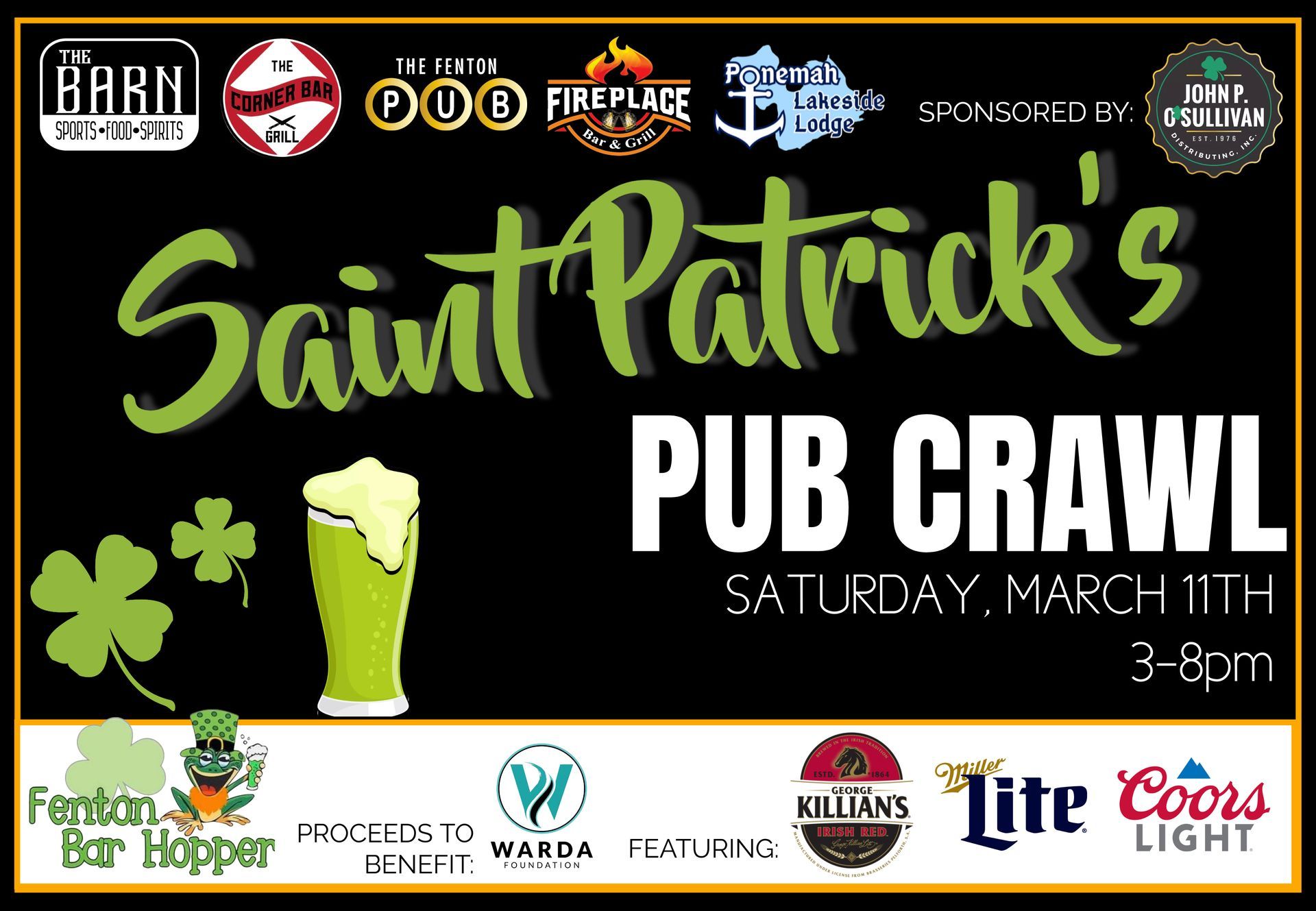 Saint Patrick's Pub Crawl