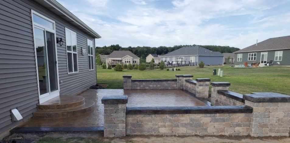 Decorative Concrete — Landscaping in Lake Geneva, WI